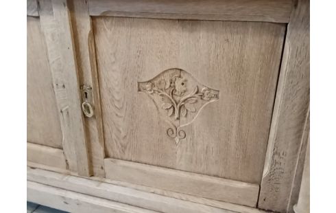 MEUBLE LAVABO DÉCAPÉ EN CHENE