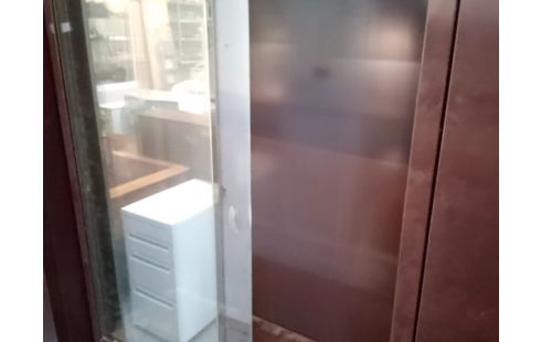 VITRINE BIBLIOTHEQUE METALLIQUE ACIOR + CLE