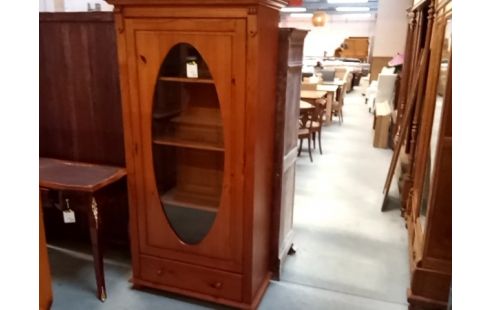 VITRINE pin 1 porte 1 tiroir