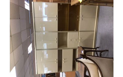 MEUBLE LIVING CRÈME DORÉ