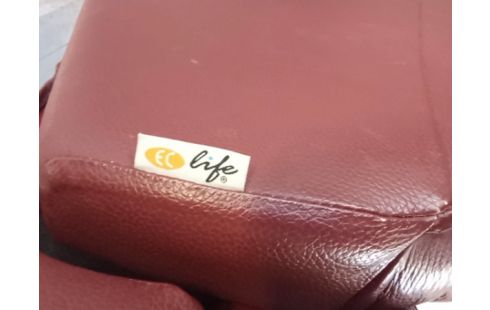 RELAX ELECTRIQUE CUIR BORDEAU RELEVEUR LIFE h