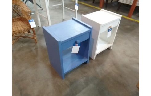 CHEVET 1 TIROIR PEINT L'UNITE