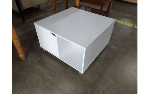 TABLE BASSE BOIS PEINT