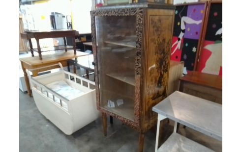 VITRINE CHINOISE 1 PORTE EN L'ETAT