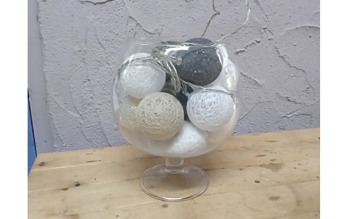 GUIRLANDE LUMINEUSE+VASE