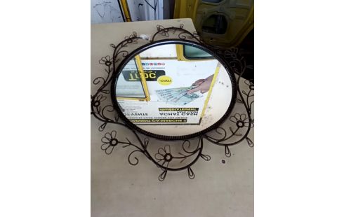 MIROIR FER FORGÉ MAROCAIN