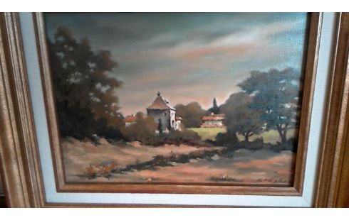 HUILE SUR TOILE SIGNEE