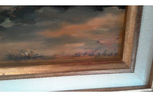 HUILE SUR TOILE SIGNEE