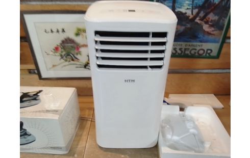 CLIMATISEUR MOBILE HTW 1280W + TÉLÉCOMMANDE