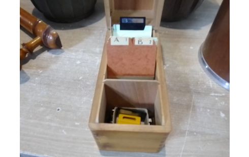 BOITE BOIS + SÉPARATION