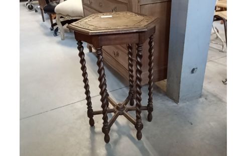 TABLE APPOINT PIED TORSADÉ