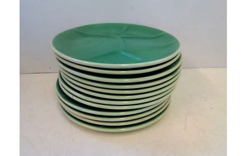 LOT D'ASSIETTES A FONDUE