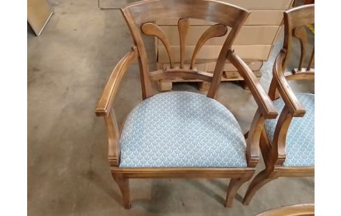 FAUTEUIL BOIS TISSU L'UNITE