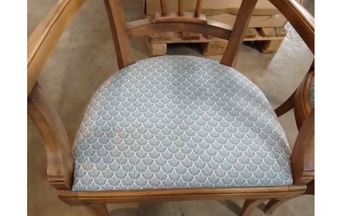 FAUTEUIL BOIS TISSU L'UNITE