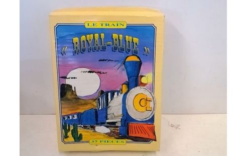 JOUET TRAIN ROYAL BLUE