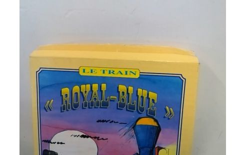JOUET TRAIN ROYAL BLUE