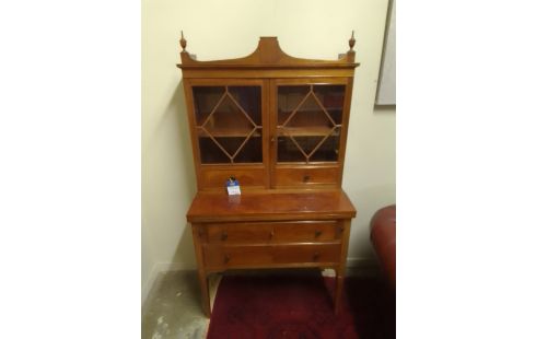 VITRINE ACAJOU BUREAU