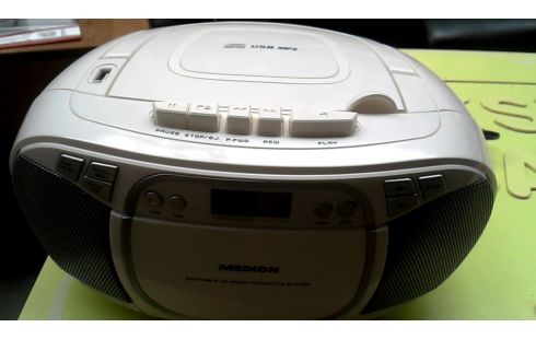 RADIO, , CD-SPIELER MEDION WEISS