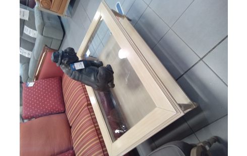 TABLE BASSE D/VERRE 78 X 130