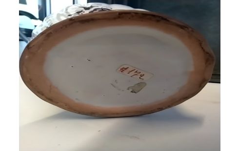 POTICHE DELFT COULEUR LANDE