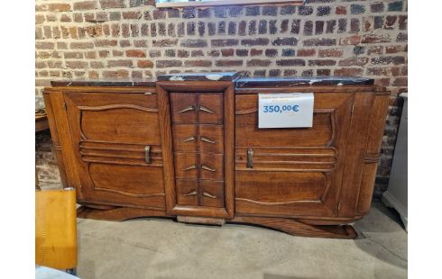 BUFFET BAS démontable art déco 2 portes
