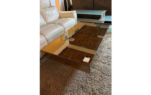 TABLE BASSE QUEEN MIROIR