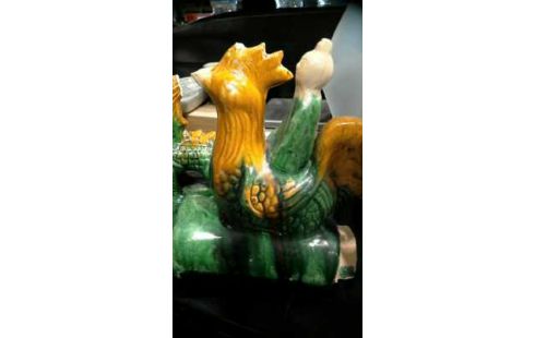 DECORATION TUILES  FAITIERE CHINOISES LES