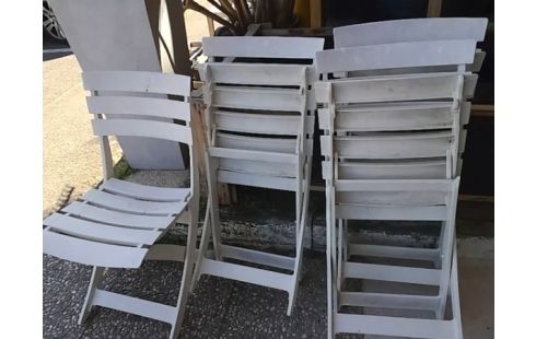 CHAISE PLIANTE DE JARDIN