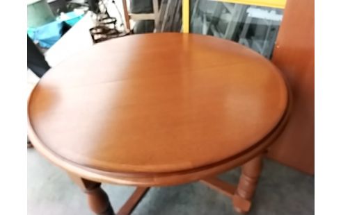 TABLE RONDE + 2 ALLONGE