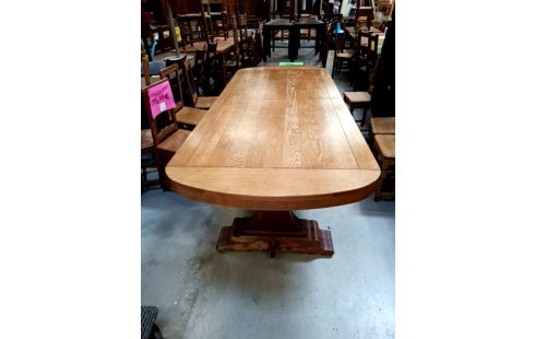 TABLE DE FERME CHÊNE CLAIR