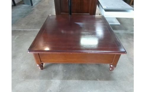 TABLE BASSE BOIS CARRE