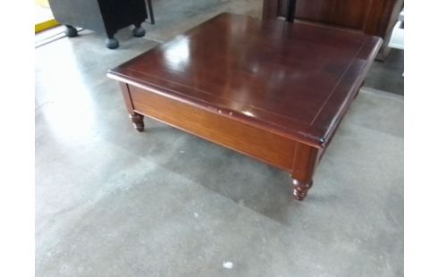 TABLE BASSE BOIS CARRE