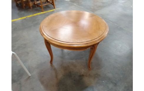 TABLE BASSE RONDE BOIS EN L'ETAT
