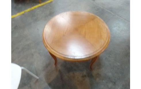 TABLE BASSE RONDE BOIS EN L'ETAT
