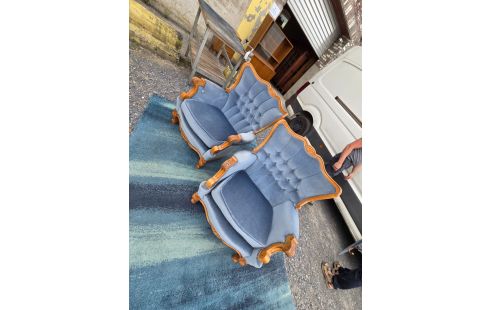 FAUTEUIL LA PAIRE STYLE LOUIS XV