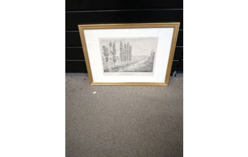 GRAVURE HÔPITAL DIJON