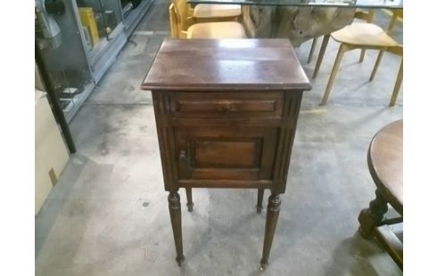 CHEVET 1 TIROIR 1 PORTE BOIS EN L'ETAT