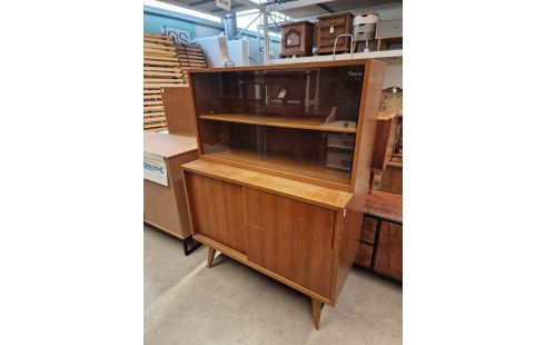 BUFFET VINTAGE NOYER 2 ÉLÉMENTS