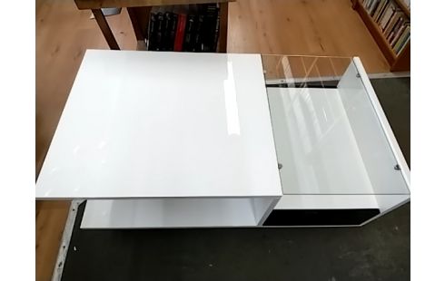 TABLE BASSE MODERNE BLANCHE