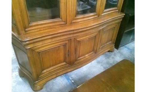 LIVING BIBLIOTHEQUE SYLE LOUIS PHILIPPE 6 PORTES