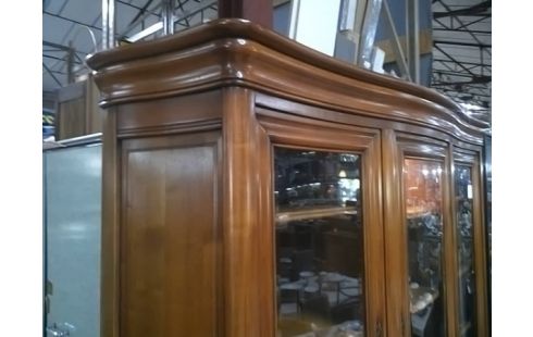 LIVING BIBLIOTHEQUE SYLE LOUIS PHILIPPE 6 PORTES