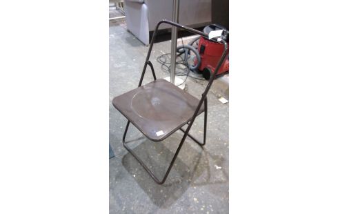 CHAISE PLIANTE METAL