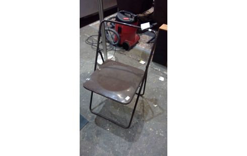 CHAISE PLIANTE METAL