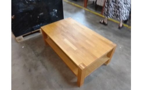 TABLE BASSE CHENE MASSIF