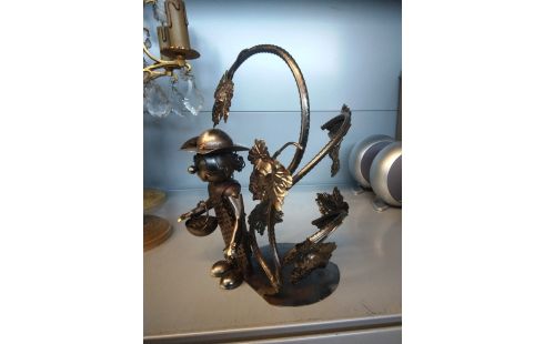 PORTE BOUTEILLE METAL