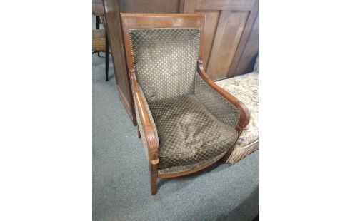 BERGERE STYLE EMPIRE ACAJOU