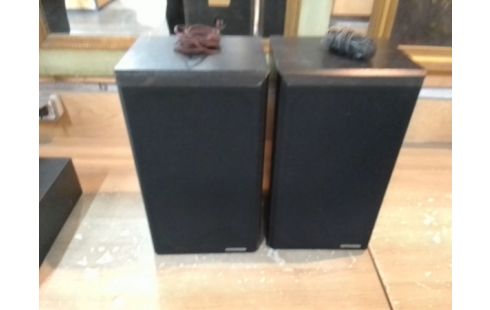 ENCEINTES LA PAIRE KENWOOD + CABLES 2X120W