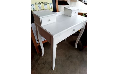 BONHEUR DU JOUR CÉRUSÉ BLANC