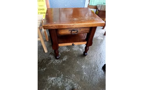 CHEVET 1 TIROIR STYLE CHÊNE