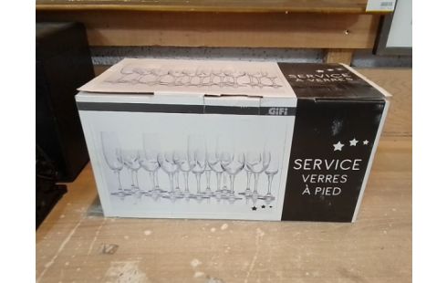 SERVICE VERRES A PIED